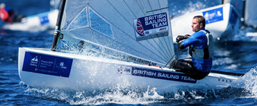 Cornish leads at Sailing World Cup, Santander